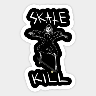 Skate and Kill - Grimm the Reaper Sticker